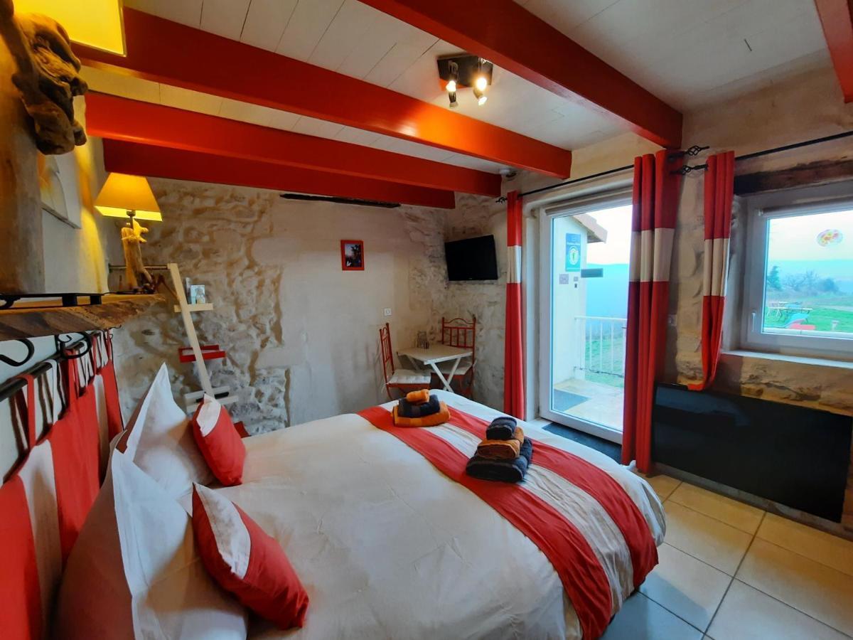 Saint-Barthélemy-de-Vals 레샤페 트레무상트 B&B 외부 사진